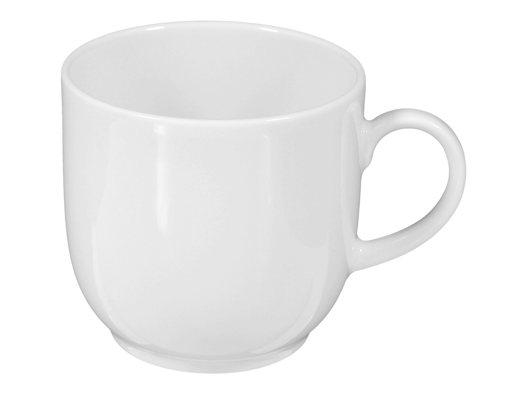 Koeniglich Tettau - Worpswede Becher mit Henkel 0,26 l weiss