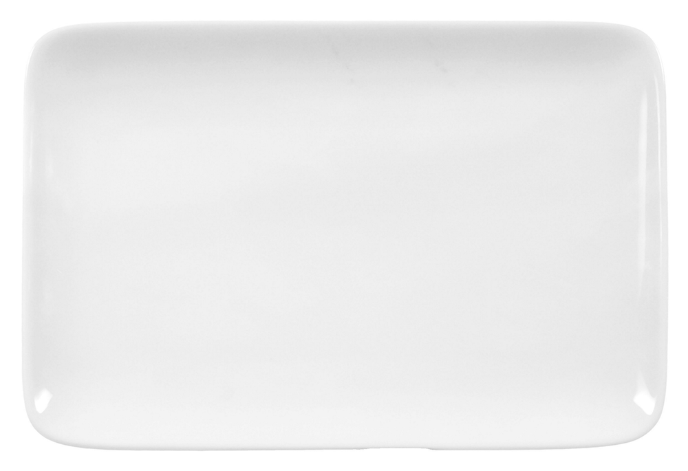 Koeniglich Tettau - Worpswede Rahmtablett rechteckig 20,5x12,5 cm weiss