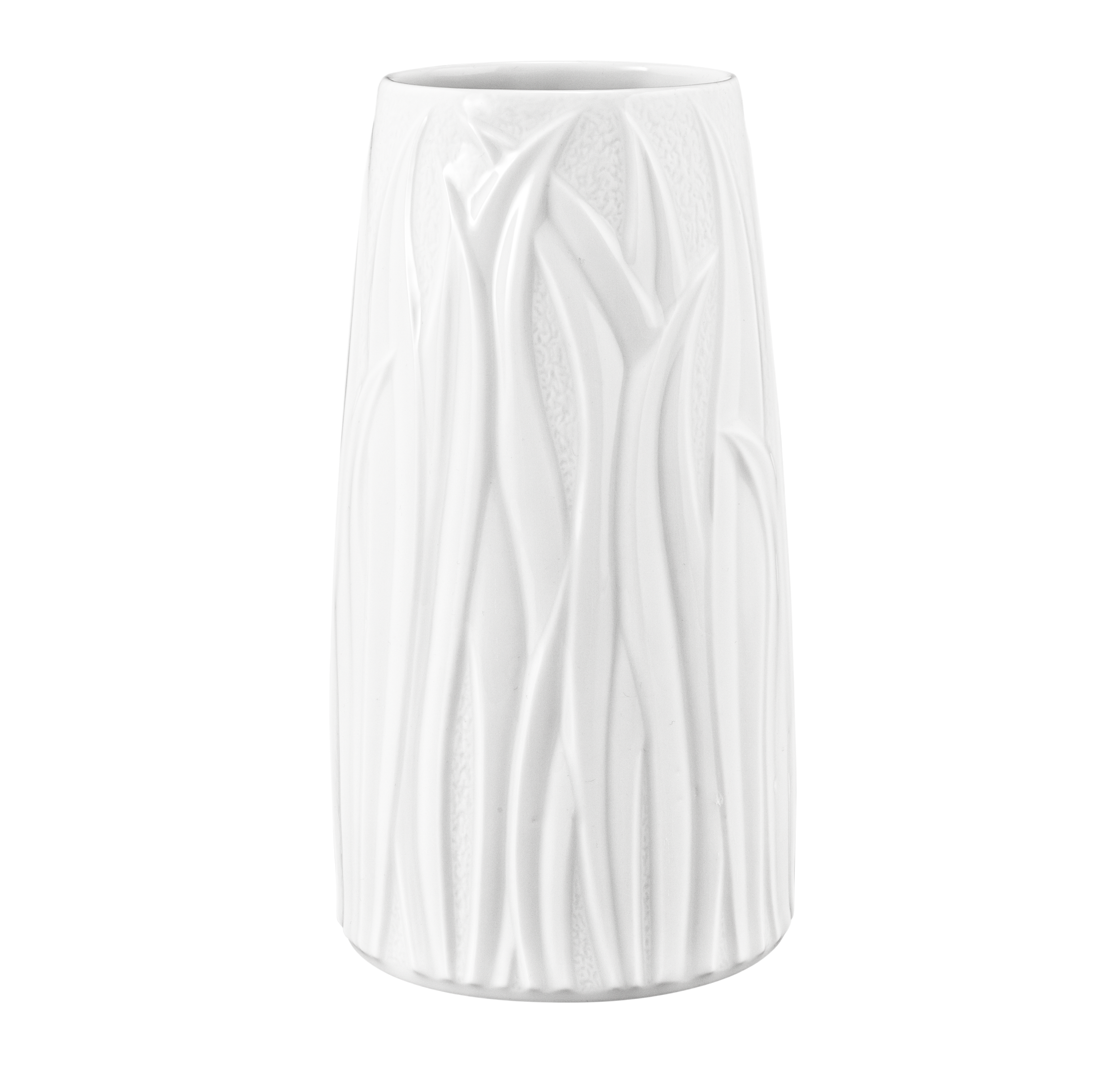 Koeniglich Tettau - Tettau Atelier Vase 19 cm Gramina weiß