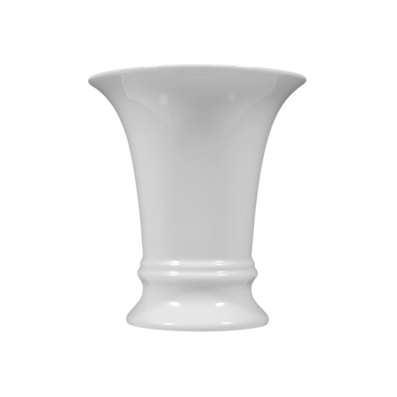 Koeniglich Tettau - Tettau Atelier Vase 12 cm Alt-Thüringen weiß
