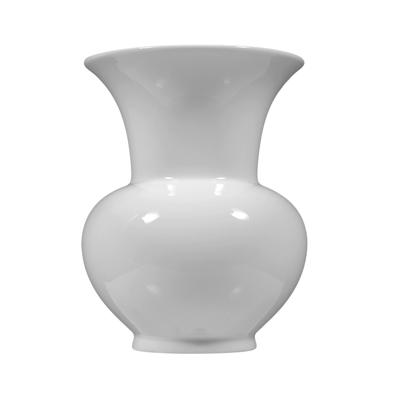 Koeniglich Tettau - Tettau Atelier Vase 1961 16 cm weiß