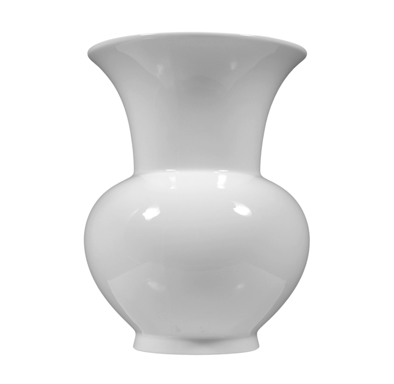 Koeniglich Tettau - Tettau Atelier Vase 1961 19 cm weiß