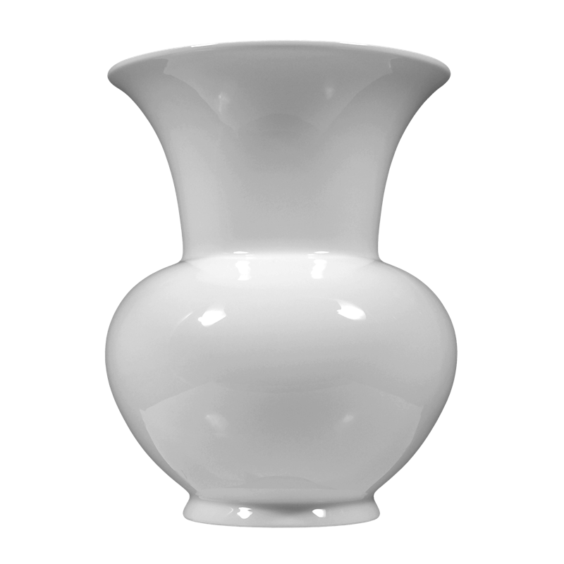 Koeniglich Tettau - Tettau Atelier Vase 1961 23 cm weiß