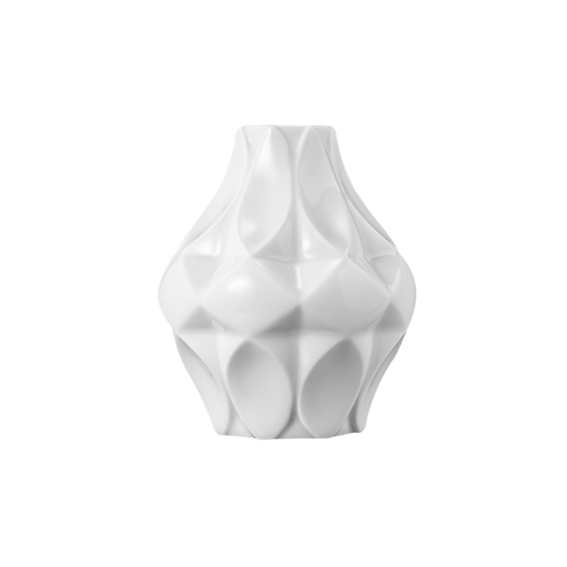 Koeniglich Tettau - Tettau Atelier Vase 20/02 11 cm weiß