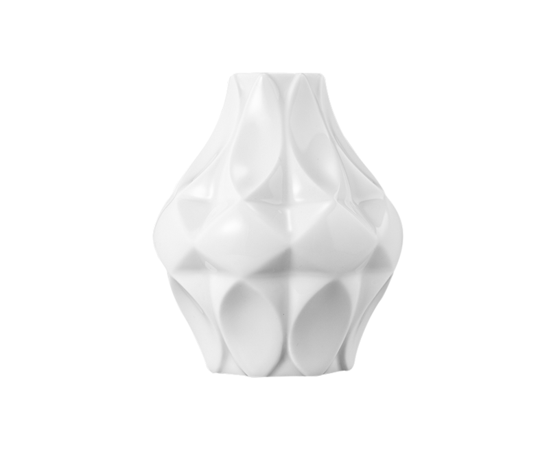 Koeniglich Tettau - Tettau Atelier Vase 20/02 11 cm weiß