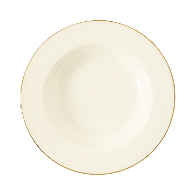 Koeniglich Tettau - Saphir diamant Teller tief 23 cm Oro