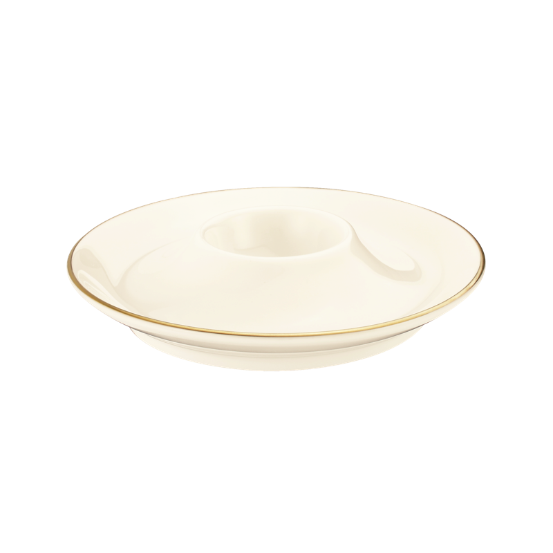 Koeniglich Tettau - Saphir diamant Eierbecher mit Ablage Oro