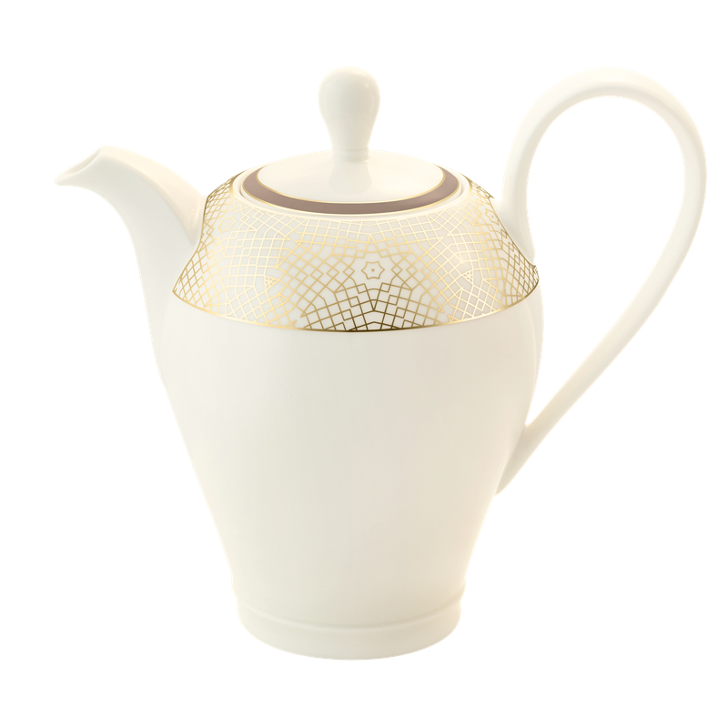 Koeniglich Tettau - Saphir Diamant Kaffeekanne 1,20 l Mezquita