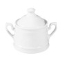 Worpswede Zuckerdose 0,25 l weiß