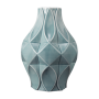 Tettau Atelier Vase 20/02 21 cm Arktisblau